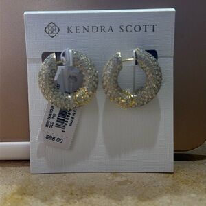 Kendra Scott Mikki Pave Hoops